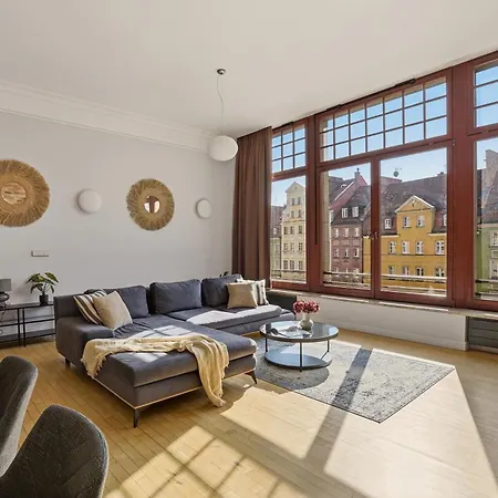AS HOME Apartamenty Rynek 50 R503 Amazing View Apartman Wrocław